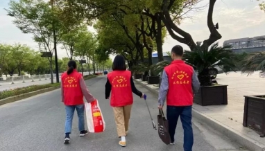 立信 | 助力桐鄉(xiāng)市創(chuàng)建全國(guó)文明城市，立信在行動(dòng)！