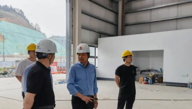 立信丨集團董事長譚松坤帶隊深入項目一線開展工程督導調(diào)研