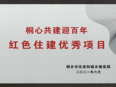 紅色住建優(yōu)秀項(xiàng)目
